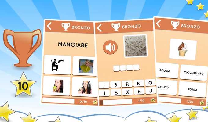 Emulate Android APK Learn Italian free for beginners: kids  adults