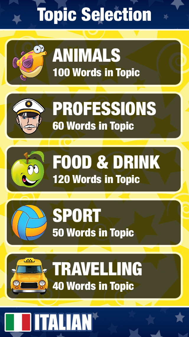 Emulate iPhone app Learn Italian - Free Language Study App for Travel in Italy using MyAndroid Emulate iPhone app Learn Italian - Free Language Study App for Travel in Italy using MyAndroid