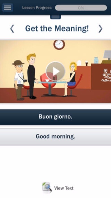 Emulate iPhone app Learn Italian (Hello-Hello) using MyAndroid Emulate iPhone app Learn Italian (Hello-Hello) using MyAndroid