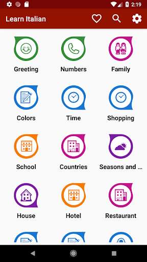 Run android online APK Learn Italian Offline For Go from MyAndroid or emulate Learn Italian Offline For Go using MyAndroid