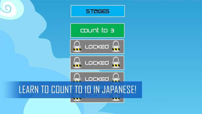Emulate Android APK Learn Japanese Game: Lesson 1