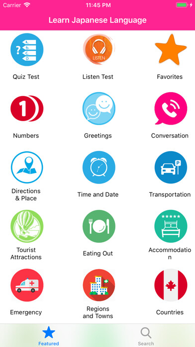 Emulate iPhone app Learn Japanese Phrases Offline using MyAndroid Emulate iPhone app Learn Japanese Phrases Offline using MyAndroid