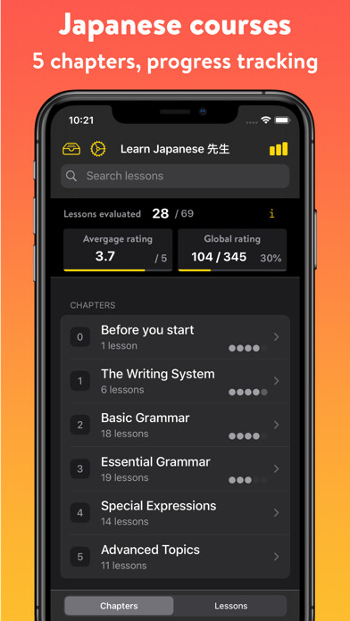 Emulate iPhone app Learn Japanese: Sensei using MyAndroid Emulate iPhone app Learn Japanese: Sensei using MyAndroid