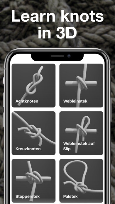 Emulate iPhone app Learn Knots! Boat and Yacht using MyAndroid