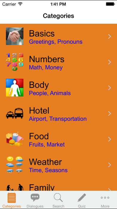 Emulate iPhone app Learn Kurdish Pro using MyAndroid Emulate iPhone app Learn Kurdish Pro using MyAndroid