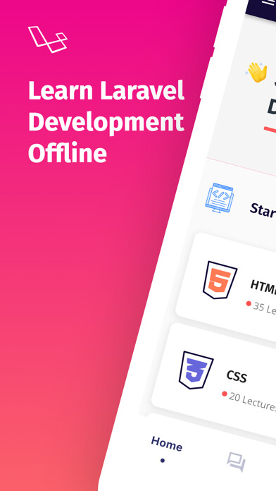 Emulate iPhone app Learn Laravel Development using MyAndroid