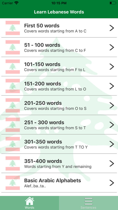 Emulate iPhone app Learn Lebanese Dialect Easy using MyAndroid Emulate iPhone app Learn Lebanese Dialect Easy using MyAndroid