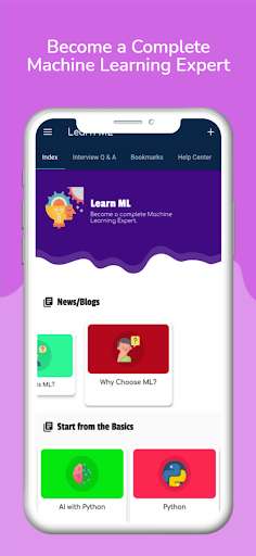 Run android online APK Learn Machine Learning Offline from MyAndroid or emulate Learn Machine Learning Offline using MyAndroid