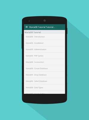 Emulate Android APK Learn MariaDB