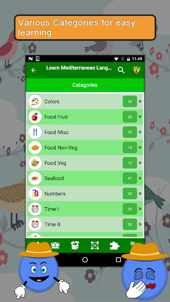 Run android online APK Learn Mediterranean Languages from MyAndroid or emulate Learn Mediterranean Languages using MyAndroid