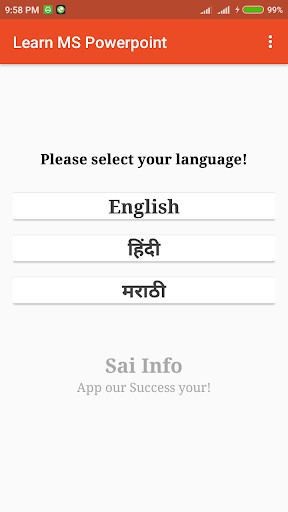 Run android online APK Learn MS PowerPoint from MyAndroid or emulate Learn MS PowerPoint using MyAndroid