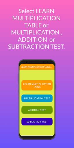 Run android online APK LEARN MULTIPLICATION TABLE KIDS from MyAndroid or emulate LEARN MULTIPLICATION TABLE KIDS using MyAndroid