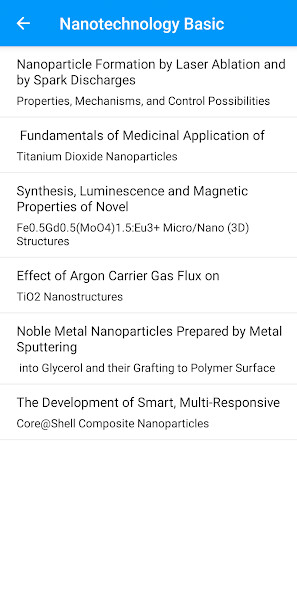 Run android online APK Learn Nanotechnology from MyAndroid or emulate Learn Nanotechnology using MyAndroid