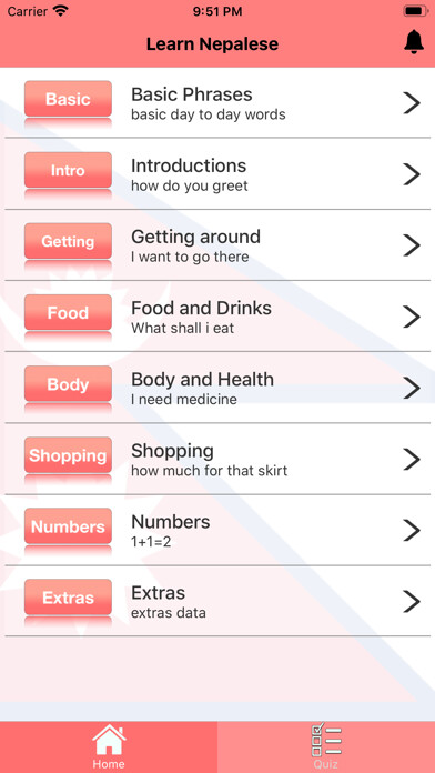 Emulate iPhone app Learn Nepalese Easy using MyAndroid Emulate iPhone app Learn Nepalese Easy using MyAndroid