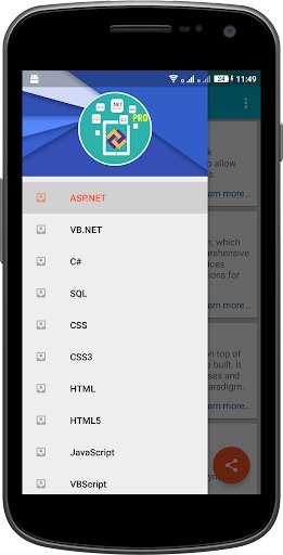 Run android online APK Learn .Net Framework from MyAndroid or emulate Learn .Net Framework using MyAndroid