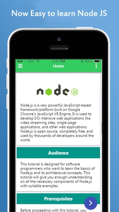 Emulate iPhone app Learn Node using MyAndroid Emulate iPhone app Learn Node using MyAndroid
