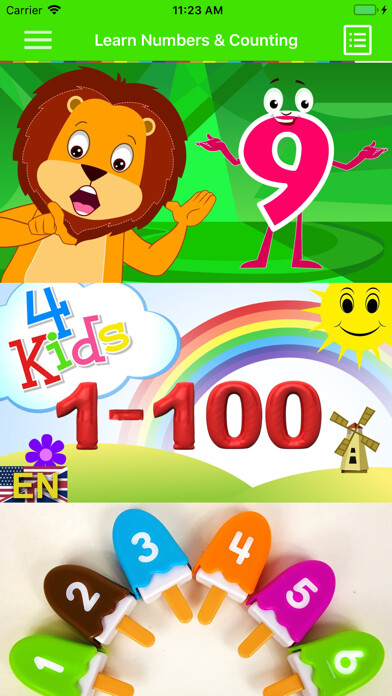 Emulate iPhone app Learn Numbers & Counting using MyAndroid Emulate iPhone app Learn Numbers & Counting using MyAndroid