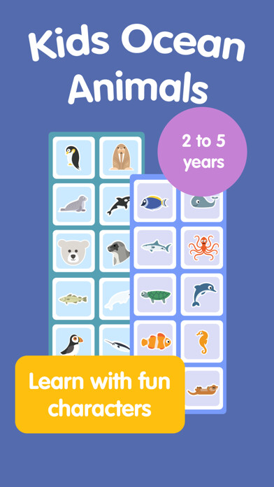 Emulate iPhone app Learn Ocean Animals - Toddlers using MyAndroid
