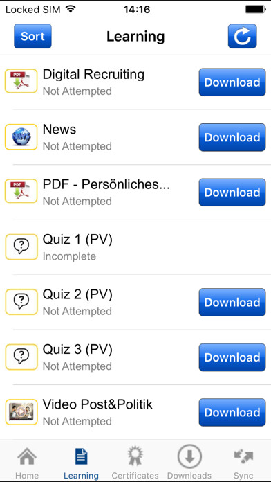 Emulate iPhone app LEARNow using MyAndroid Emulate iPhone app LEARNow using MyAndroid