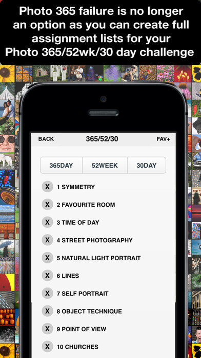 Emulate iPhone app Learn Photo365 iPhotography Assignment Generator using MyAndroid