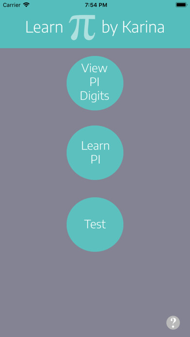 Emulate iPhone app Learn Pi By Karina using MyAndroid