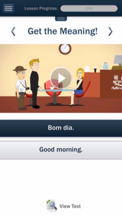 Emulate iPhone app Learn Portuguese (Hello-Hello) using MyAndroid Emulate iPhone app Learn Portuguese (Hello-Hello) using MyAndroid