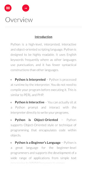 Run android online APK Learn Python Tutorial from MyAndroid or emulate Learn Python Tutorial using MyAndroid