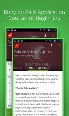 Emulate Android APK Learn Ruby On Rails by Udemy Emulate Android APK Learn Ruby On Rails by Udemy