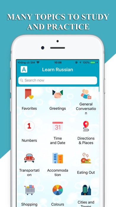 Emulate iPhone app Learn Russian - Phrase & Word using MyAndroid Emulate iPhone app Learn Russian - Phrase & Word using MyAndroid