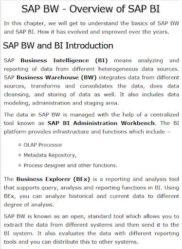 Emulate Android APK Learn SAP BW Emulate Android APK Learn SAP BW