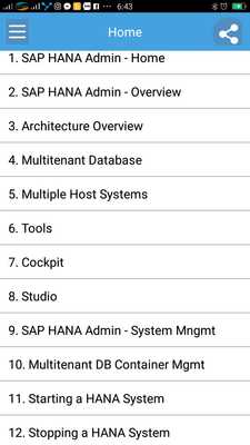 Emulate Android APK Learn SAP HANA Administration Full Emulate Android APK Learn SAP HANA Administration Full