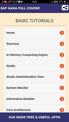 Emulate Android APK Learn SAP Hana Full Course Emulate Android APK Learn SAP Hana Full Course