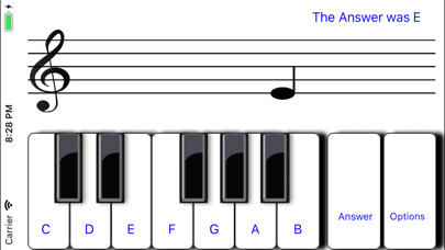 Emulate iPhone app ¼ learn sight read music tutor using MyAndroid Emulate iPhone app ¼ learn sight read music tutor using MyAndroid