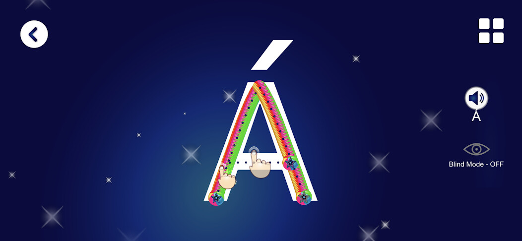 Run android online APK Learn Slovak Alphabet Writing from MyAndroid or emulate Learn Slovak Alphabet Writing using MyAndroid