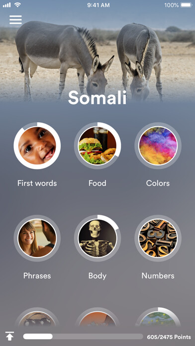 Emulate iPhone app Learn Somali - EuroTalk using MyAndroid Emulate iPhone app Learn Somali - EuroTalk using MyAndroid