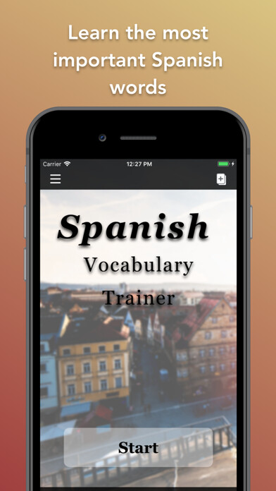 Emulate iPhone app Learn Spanish - Flashcards using MyAndroid Emulate iPhone app Learn Spanish - Flashcards using MyAndroid