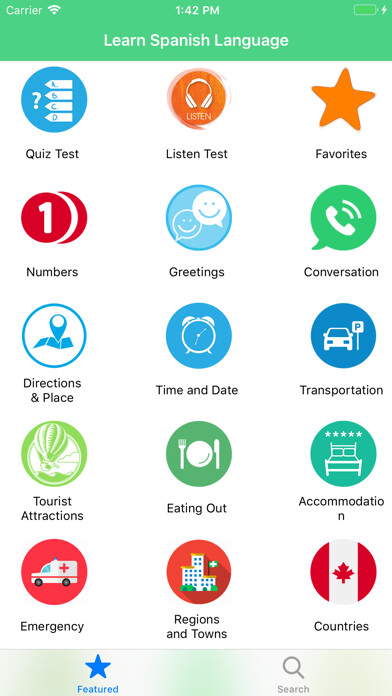 Emulate iPhone app Learn Spanish Language Offline using MyAndroid Emulate iPhone app Learn Spanish Language Offline using MyAndroid