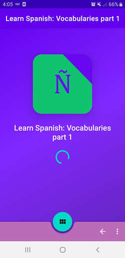 Run android online APK Learn Spanish: words and vocabulary part 1 from MyAndroid or emulate Learn Spanish: words and vocabulary part 1 using MyAndroid Run android online APK Learn Spanish: words and vocabulary part 1 from MyAndroid or emulate Learn Spanish: words and vocabulary part 1 using MyAndroid