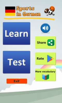 Emulate Android APK Learn Sports in German