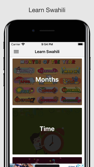 Emulate iPhone app Learn Swahili Language using MyAndroid Emulate iPhone app Learn Swahili Language using MyAndroid