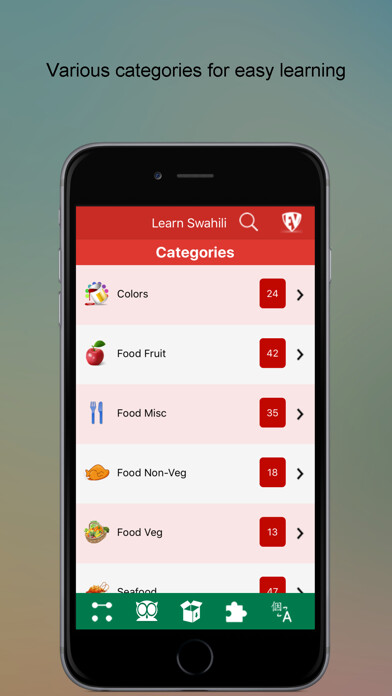 Emulate iPhone app Learn Swahili SMART Guide using MyAndroid Emulate iPhone app Learn Swahili SMART Guide using MyAndroid