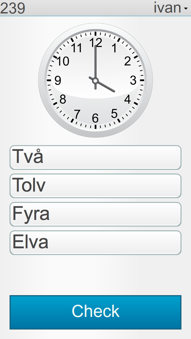 Emulate iPhone app Learn Swedish - Fabulo using MyAndroid Emulate iPhone app Learn Swedish - Fabulo using MyAndroid