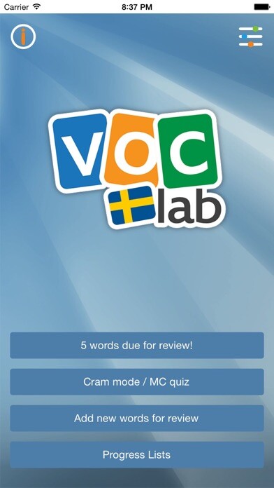 Emulate iPhone app Learn Swedish Flashcards using MyAndroid Emulate iPhone app Learn Swedish Flashcards using MyAndroid