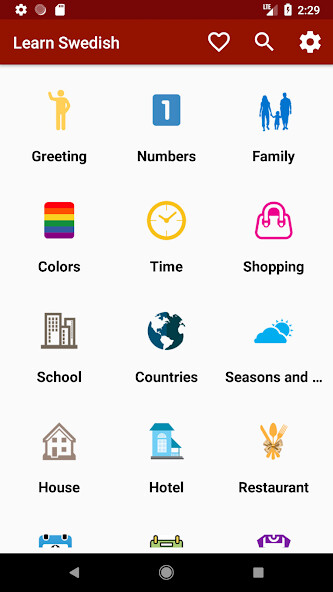 Run android online APK Learn Swedish Offline For Go from MyAndroid or emulate Learn Swedish Offline For Go using MyAndroid
