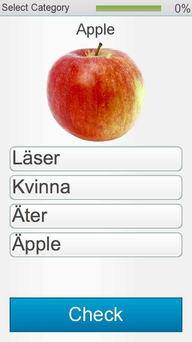 Emulate iPhone app Learn Swedish with Fabulo using MyAndroid Emulate iPhone app Learn Swedish with Fabulo using MyAndroid