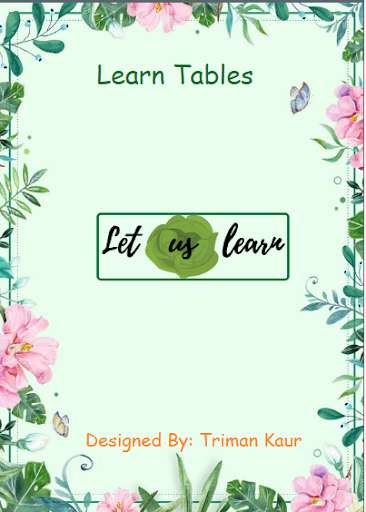 Run android online APK Learn Tables from MyAndroid or emulate Learn Tables using MyAndroid