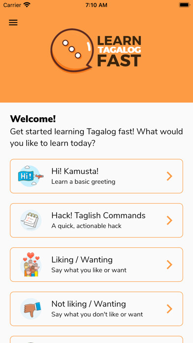 Run android online APK Learn Tagalog Fast from MyAndroid or emulate Learn Tagalog Fast using MyAndroid