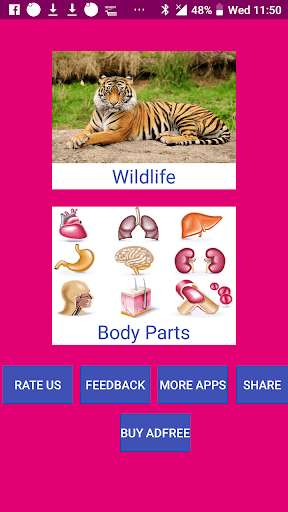 Run android online APK Learn Tamil Wildlife and Body Parts Names from MyAndroid or emulate Learn Tamil Wildlife and Body Parts Names using MyAndroid