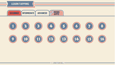 Emulate iPhone app Learn Tapping for Guitar using MyAndroid