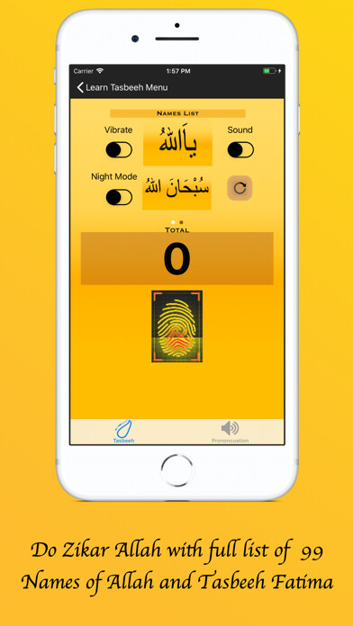 Emulate iPhone app Learn Tasbeeh using MyAndroid Emulate iPhone app Learn Tasbeeh using MyAndroid